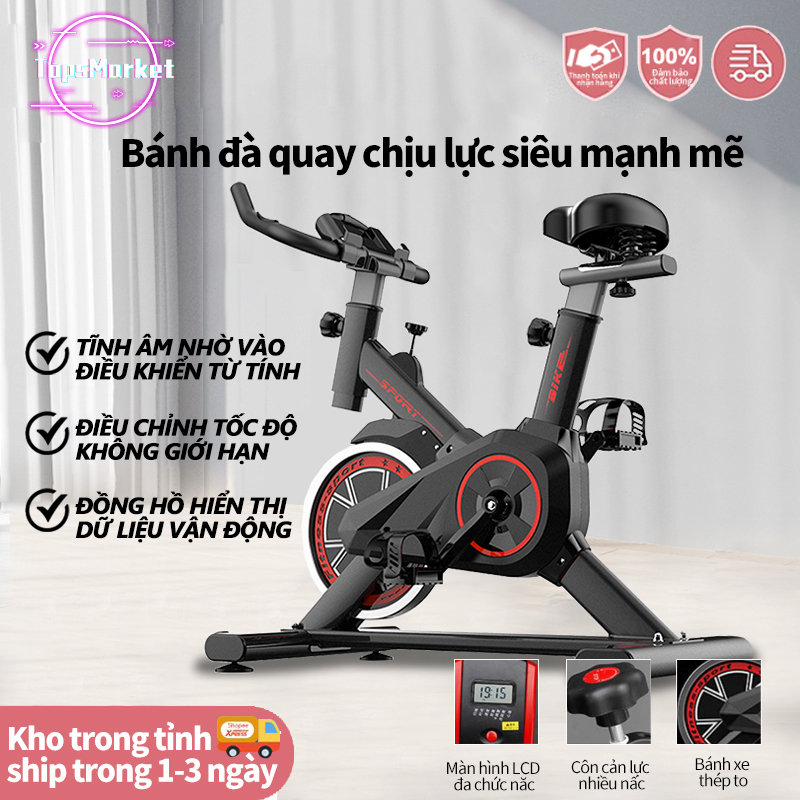 [HCM]Xe đạp tập thể dục Air bike thiết kế hoàn toàn mới Xe đạp tập gym tại nhà dụng cụ tập gym đạp xe tại nhà yên tĩnh tiện lợi nhỏ gọn