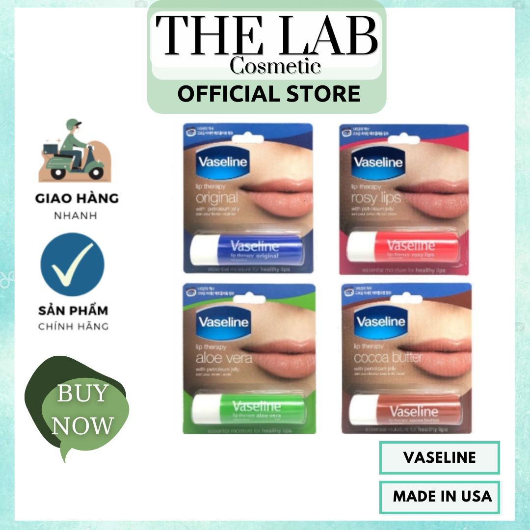 Son dưỡng dạng thỏi - vaseline lip therapy 4.8g
