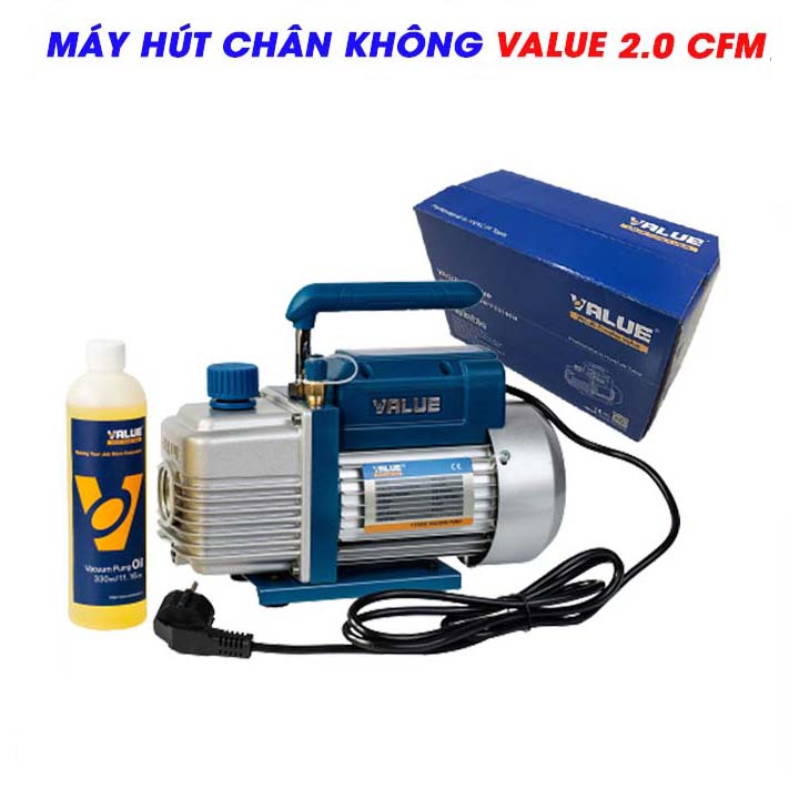 Máy hút chân không máy lạnh value 2.0 cfm - điện lạnh thuận dung
