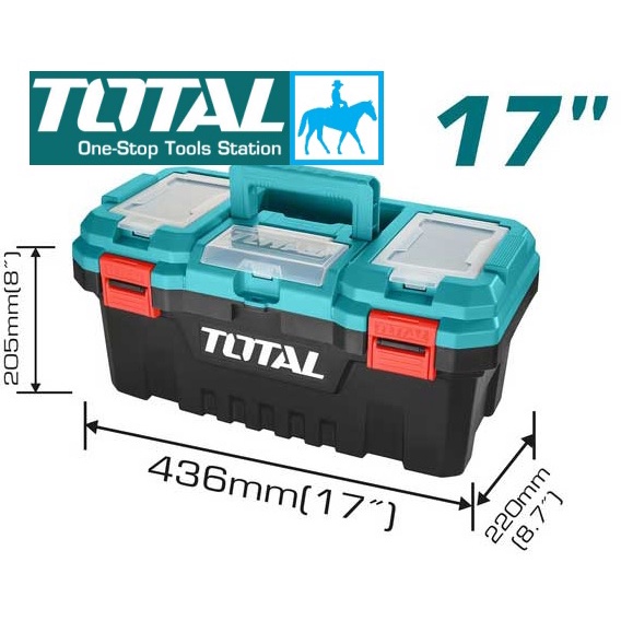 Hộp thùng đựng đồ nghề 17inch total tpbx0171