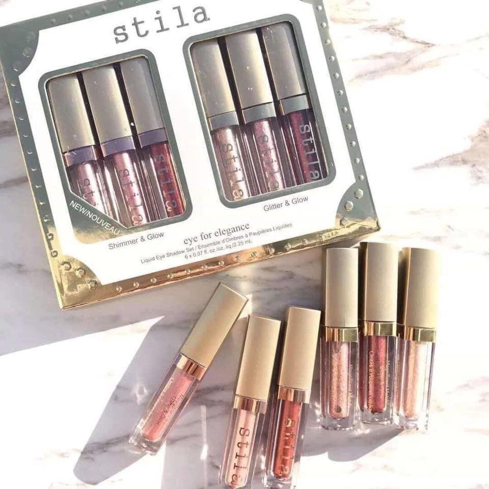 Set Nhũ Mắt Stila 6 cây 6 màu đẹp