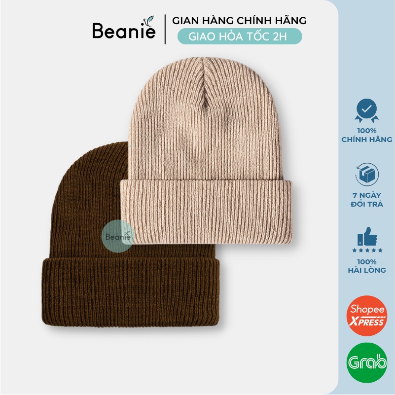 Mũ len dài trơn beanie phong cách hip hop thiết kế độc đáo thời trang hàn quốc, nón len trơn unisex nam nữ mùa đông b061