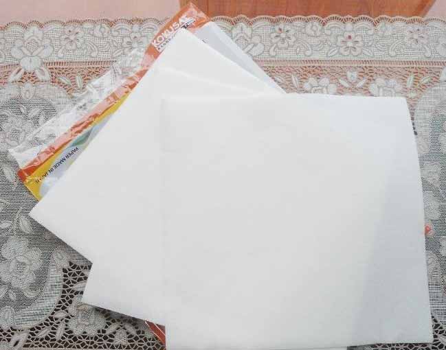 Combo 3 bịch Giấy Thấm Dầu Nhật Kokusai 20 sheet /1 hộp - 24 * 24 cm