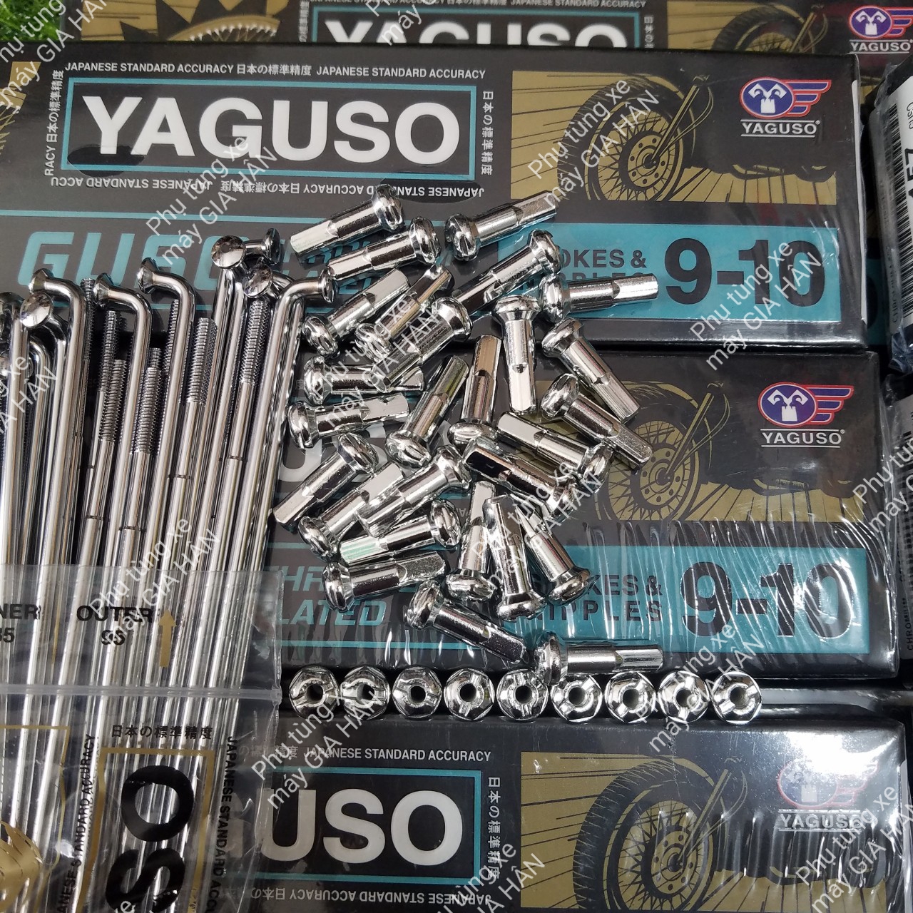 Căm mạ crom yaguso thái lẻ 1 bánh trước hoặc sau msp A0154