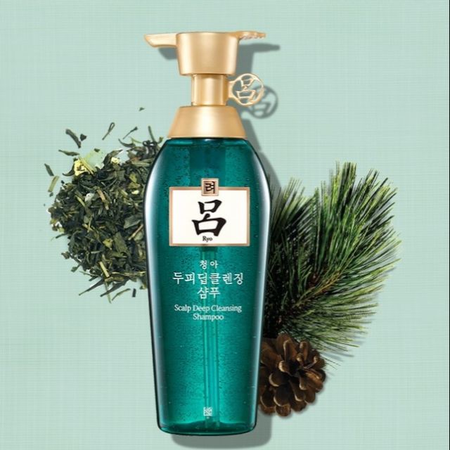 - DẦU GỘI XẢ RYO XANH 500ML+500ML (CHAI)