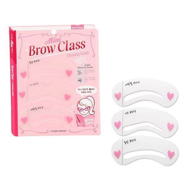 Bộ 3 Khuôn Kẻ Chân Mày