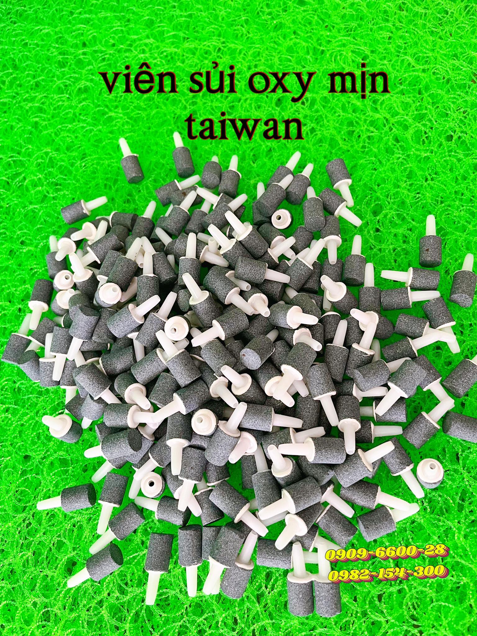 Viên Sủi Oxi Siêu Mịn - Sủi oxy Taiwan - viên sủi cho bể cá tép thuỷ sinh