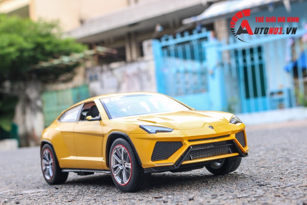 MÔ HÌNH XE ĐIỀU KHIỂN Ô TÔ LAMBORGHINI URUS YELLOW 1:14 RASTAR 6473 |  