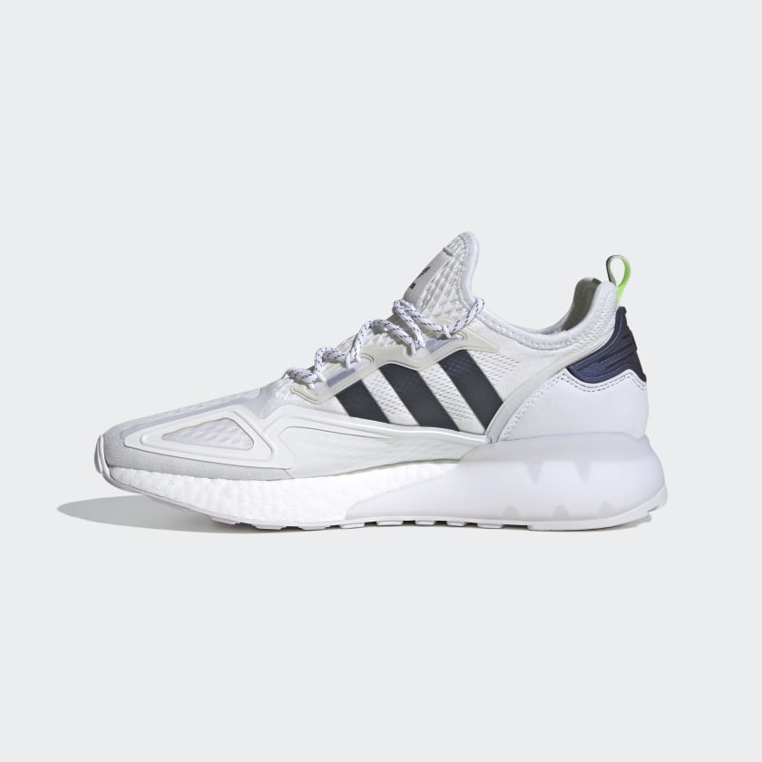 Giày Adidas Zx2K trắng kem