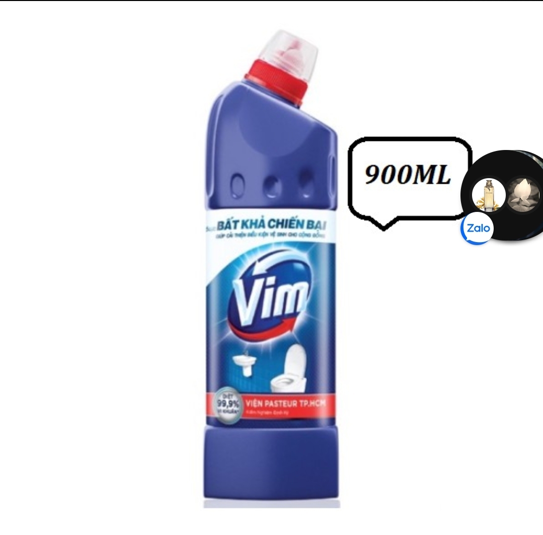 Nước tẩy bồn cầu vệ sinh toilet vim 900ml