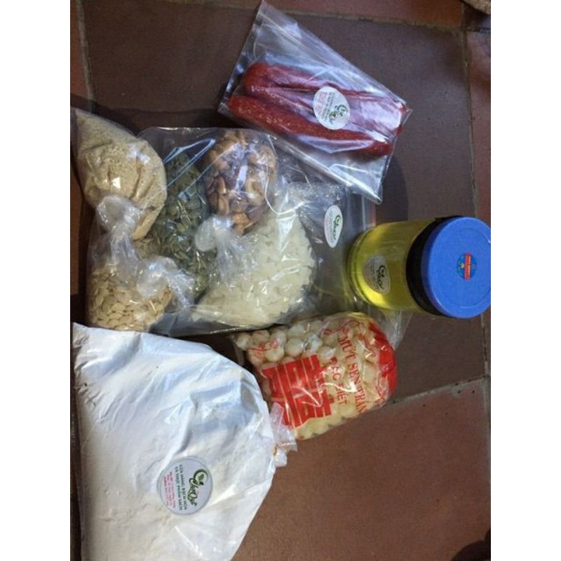 2kg combo nguyên liệu làm bánh trung thu