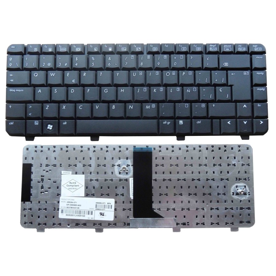 Bàn phím laptop hp compaq 6520 6520s 6720s, hp 530 540 550