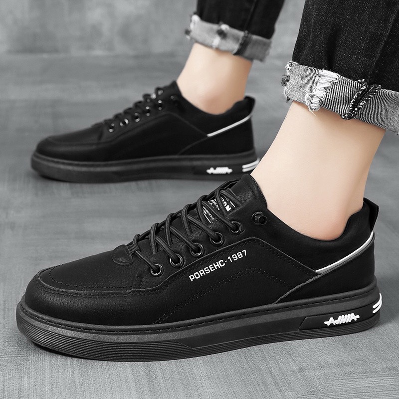 Giày nam sneaker - giày thể thao nam porseccc đế khâu bền đẹp
