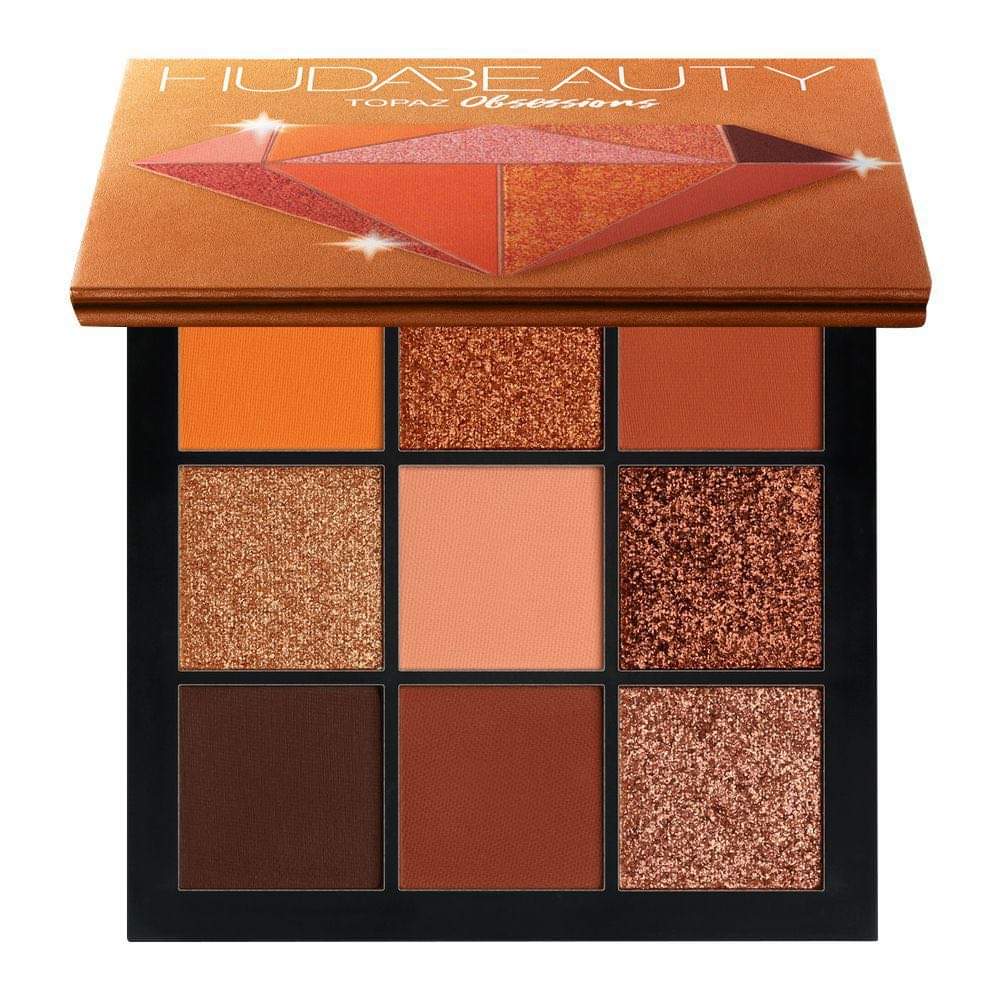 Bảng phấn mắt huda beauty topaz obsessions eyeshadow nội địa mỹ