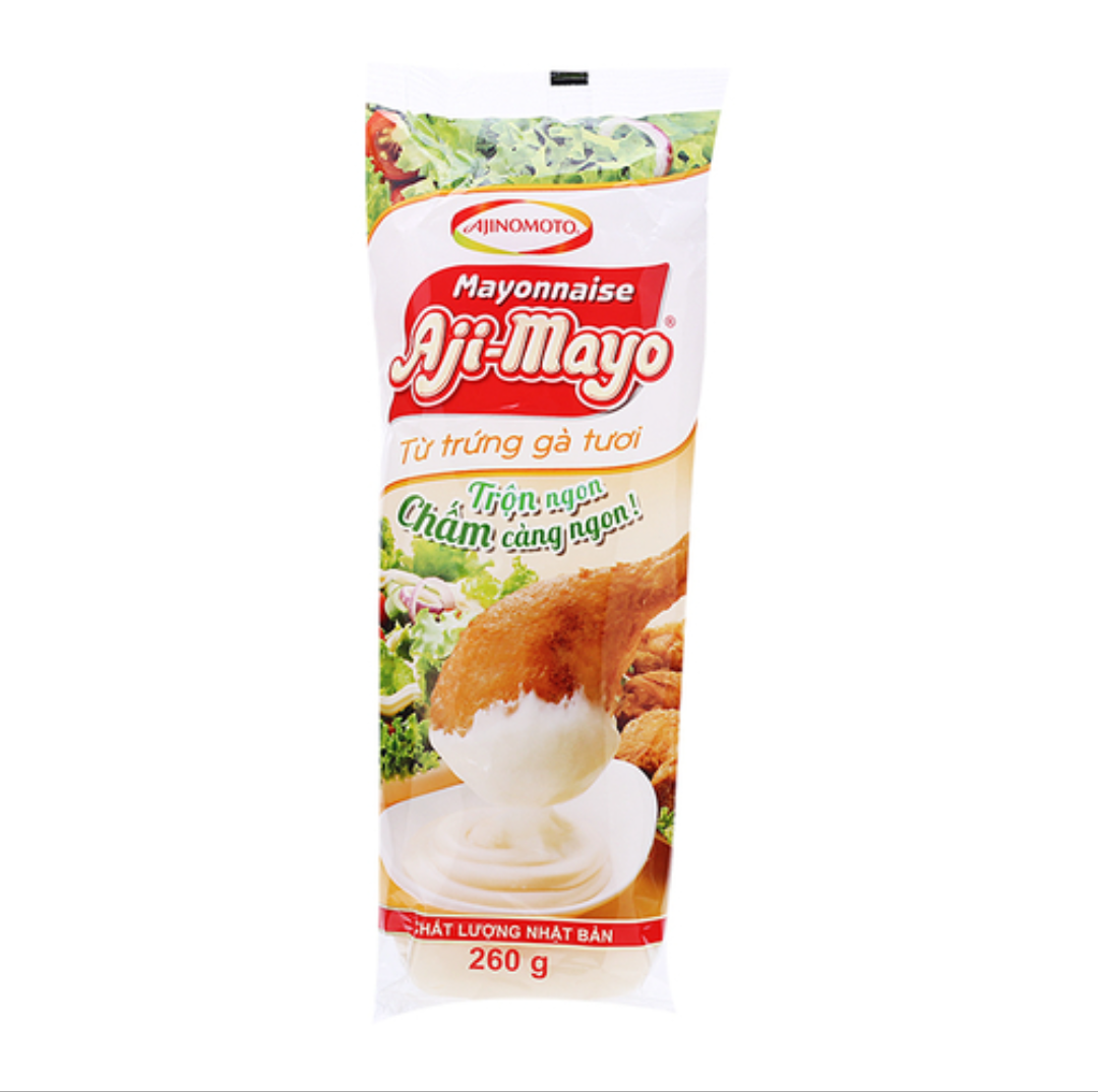 chai Sốt lớn mayonnaise AJi- mayo 260g