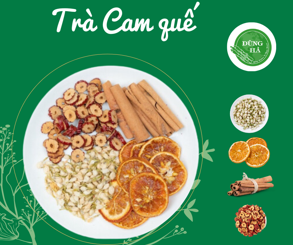 Trà cam quế thảo mộc tốt cho sức khỏe hàng chuẩn chất lượng