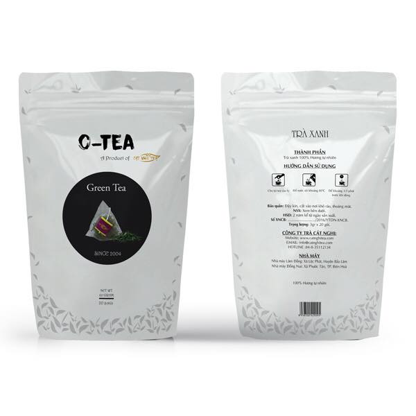 Trà xanh túi lọc cat nghi tea 60g