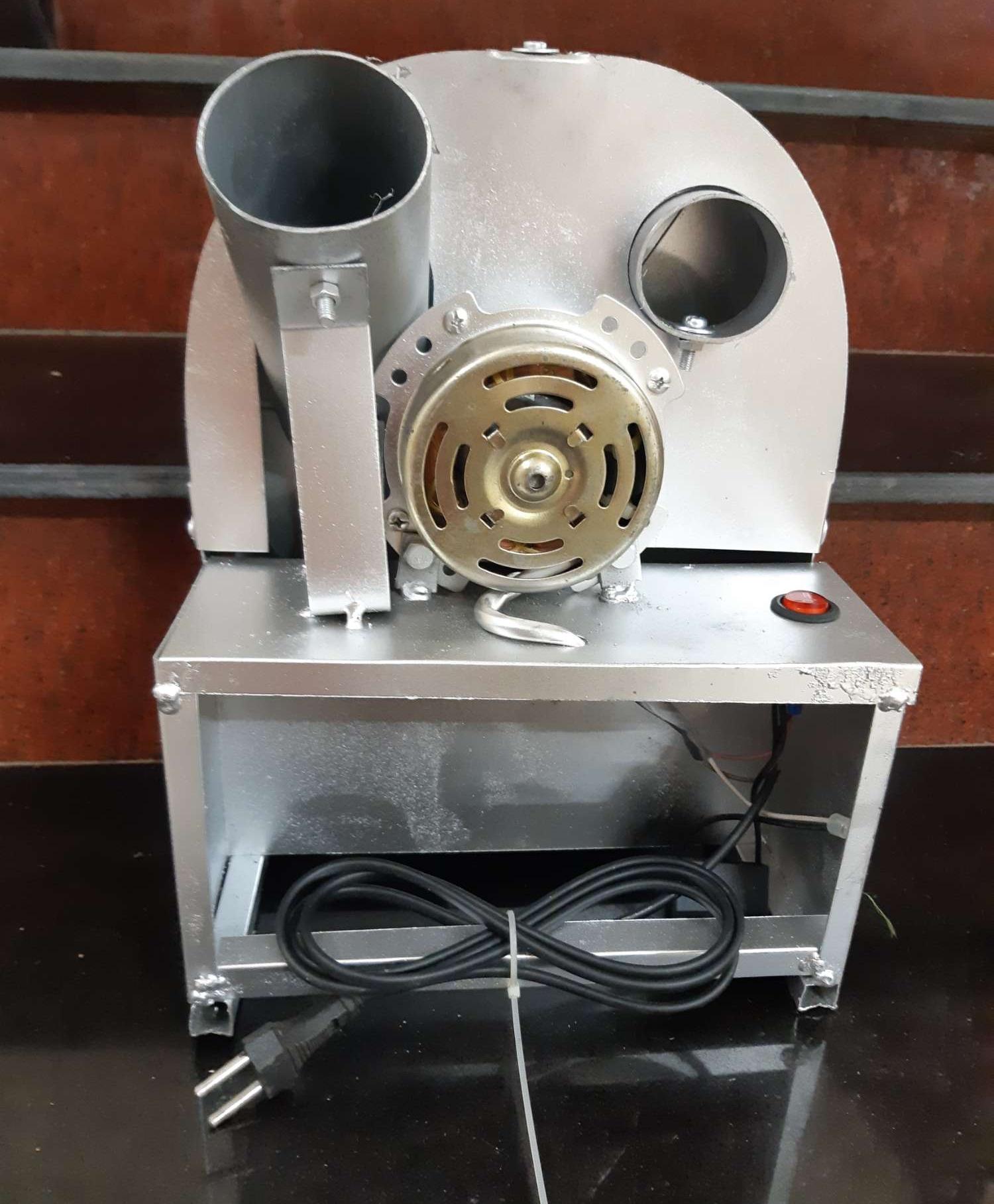 Máy thái hành tỏi mô tơ chạy điện  tặng bộ dao 30k