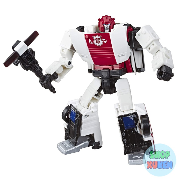 Red alert siege robot biến hình transformers war for cybertron - wfc-s35 mô hình transformers red alert
