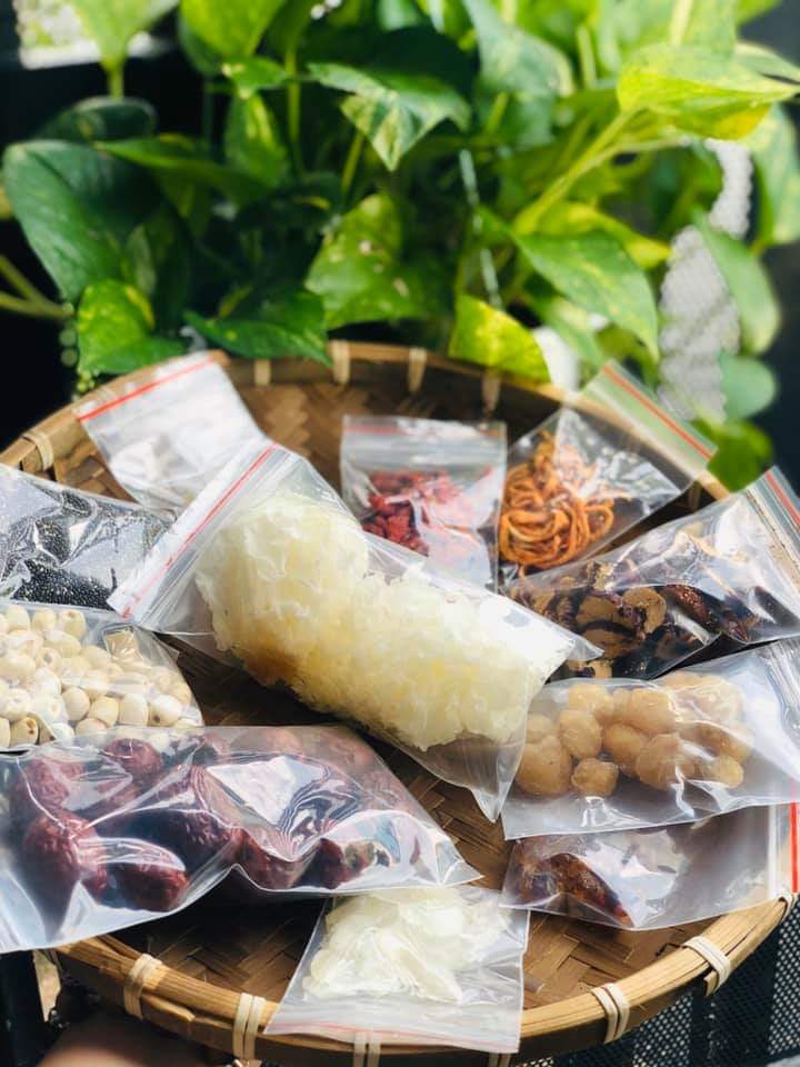 COMBO 2 set chè dưỡng nhan 14 vị [ SET LỚN 500G ] [ TẶNG KÈM TÁO ĐỎ ]