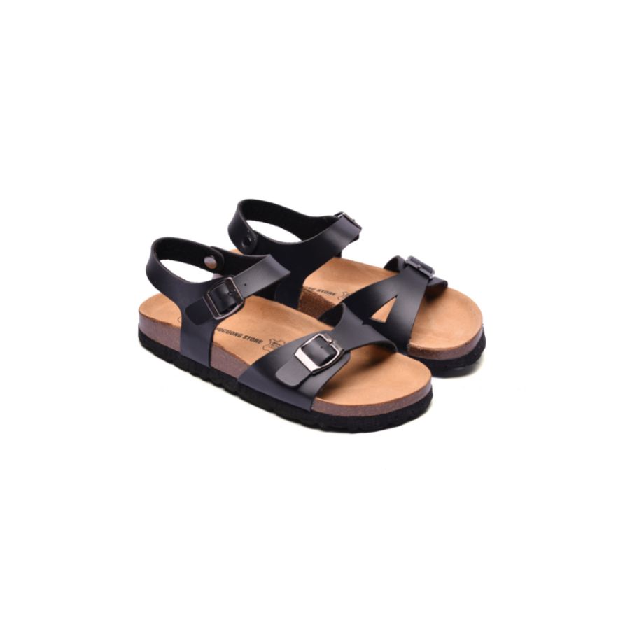 Giày Sandal đế trấu nữ 1 khoá hậu