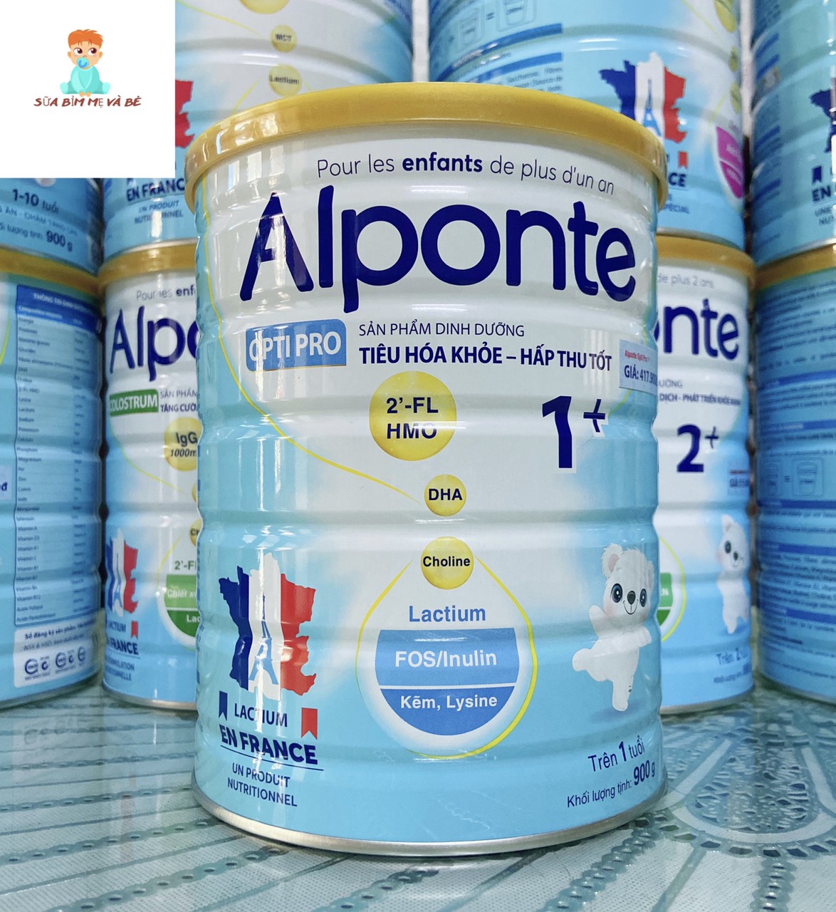 (Date mới) Sữa Alponte Optipro 0+ 800g /1+ 800g - 1