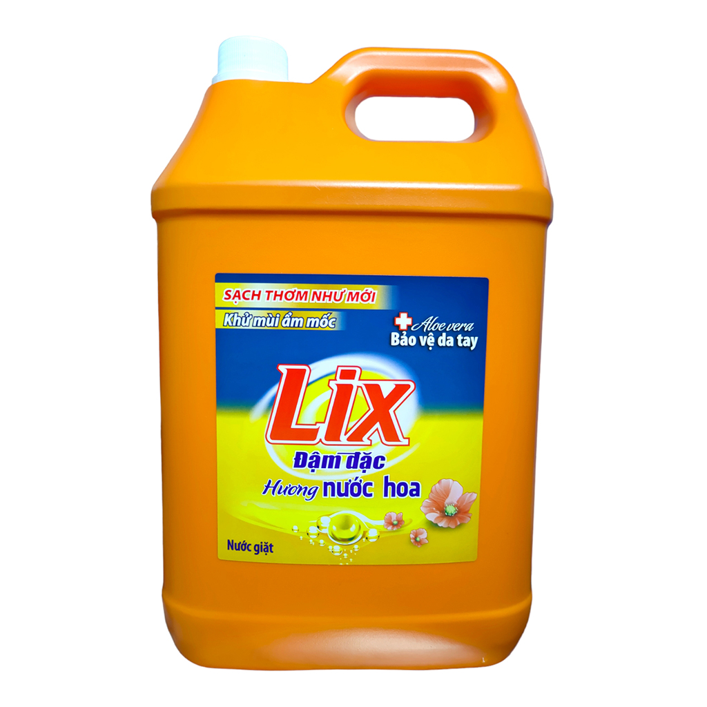 Nước Giặt Lix Hương Nước Hoa 9KG
