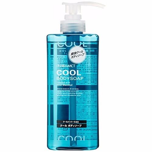 Sữa tắm cho nam pharmaact cool body soap 600ml hàng xách tay của japan mẫu mới nội địa nhật bản