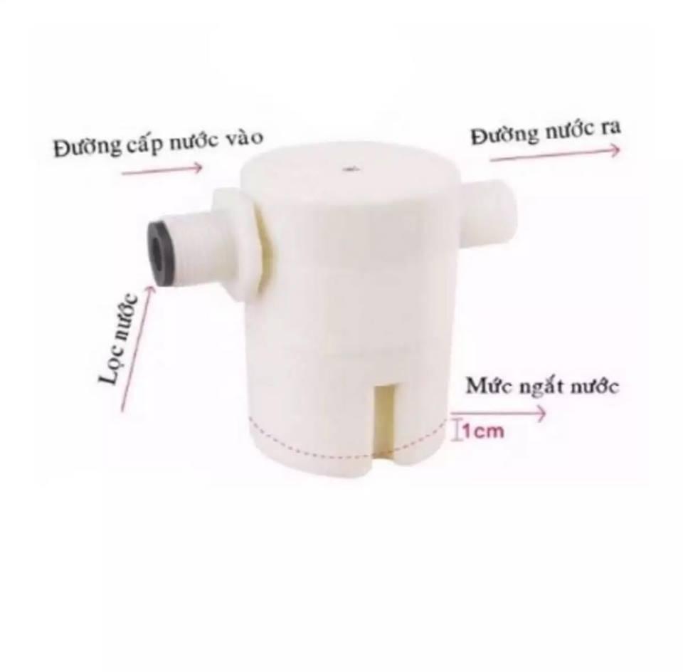 Phao nước thông minh thế hệ mới loại ngang, phao nước ren 21 MM