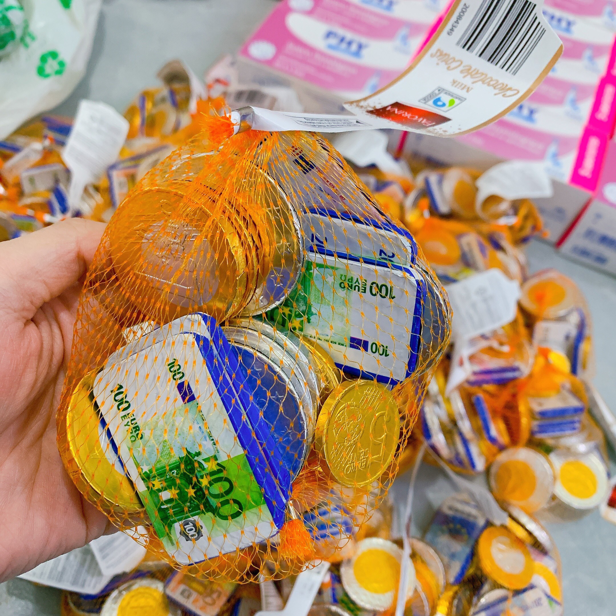 Socola đồng tiền Euro nội địa Pháp