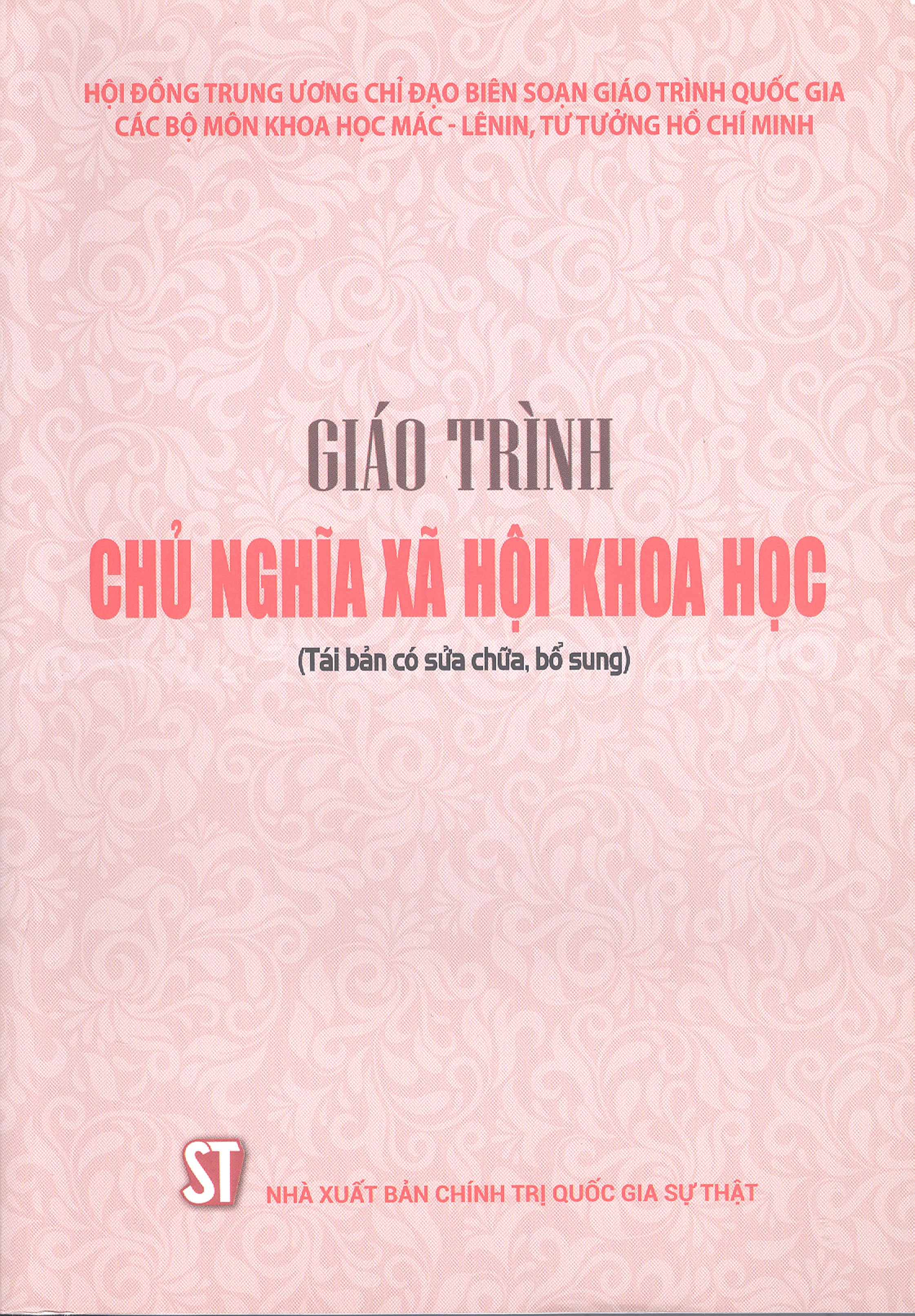 Giáo Trình Chủ Nghĩa Xã Hội Khoa Học