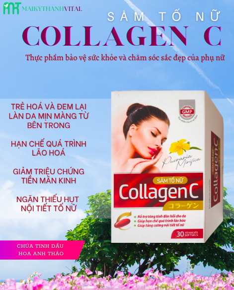 Sản phẩm collagen C - Sâm tố nữ