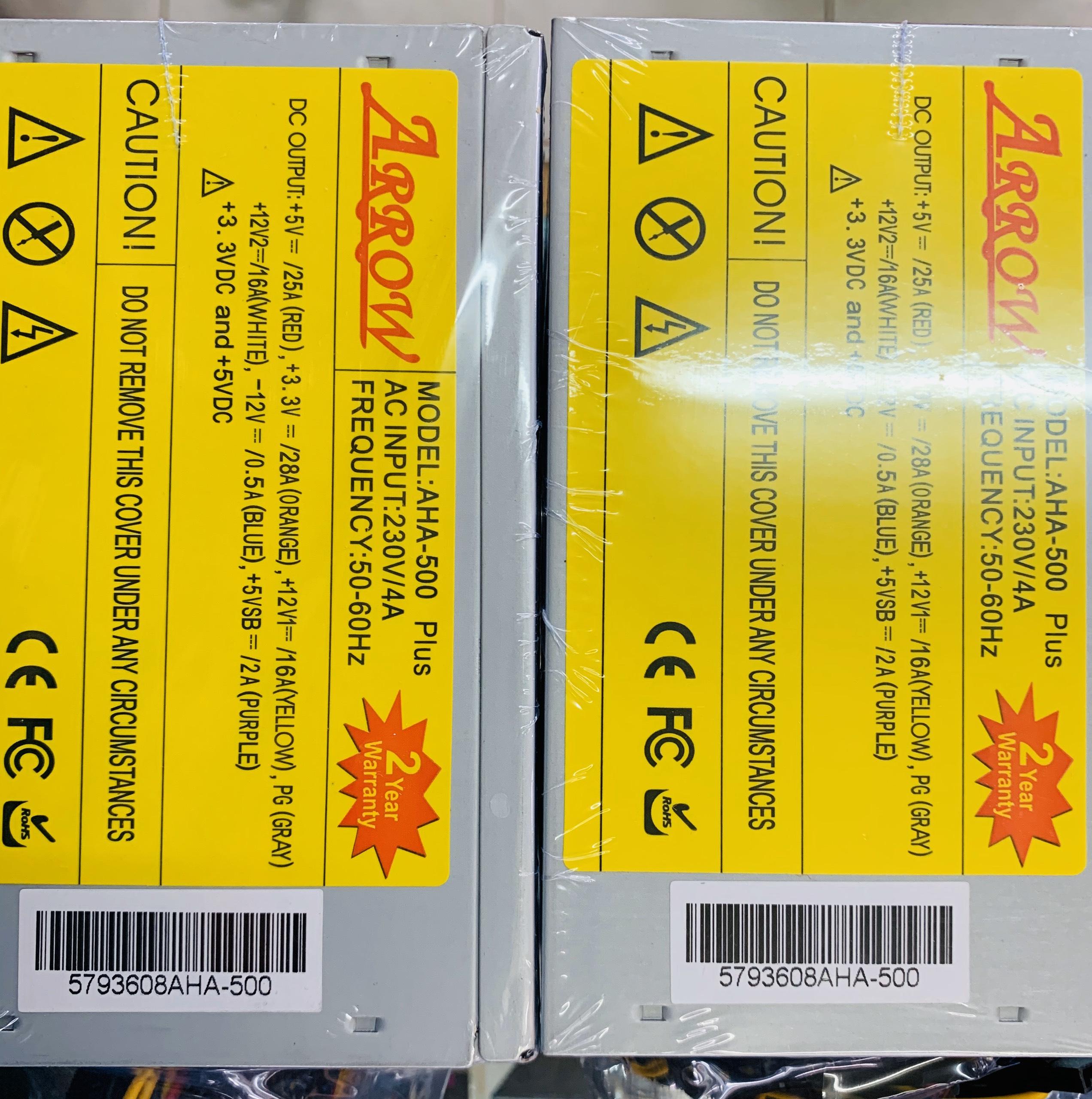 Nguồn máy tính arrow 500 w fan 12cm
