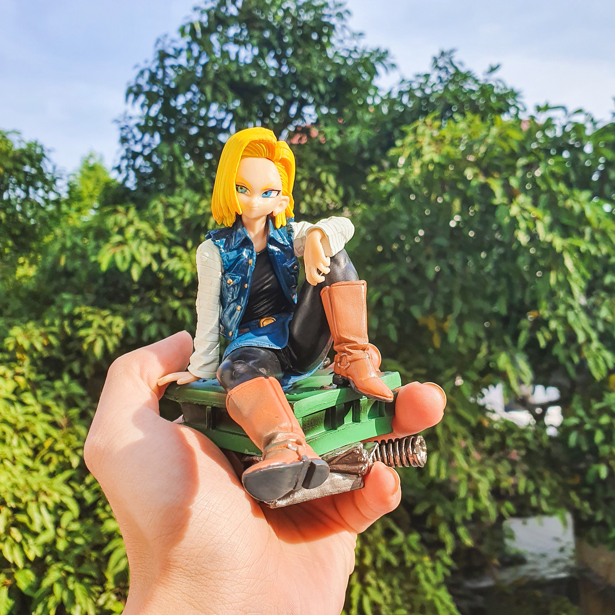 Mô hình số 18 hàng đẹp siêu nét - mô hình dragonball