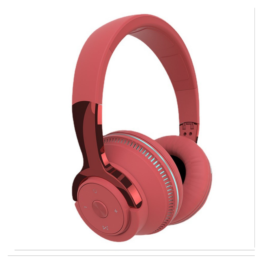 Tai nghe Bluetooth chụp tai H2- Tai nghe bluetooth không dây sử dụng Bluetooth 5.1, có mic đàm thoại, âm thanh chân thực , đèn led nhiều màu sắc, hỗ thêm trợ thẻ nhớ và jack 3,5mm  dùng được cả cho điện thoại,máy tính, laptop, Pc