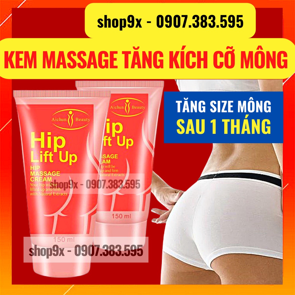 Kem massage nở mông ngực hip lift up / bust enlarge dưỡng da săn chắc aichun