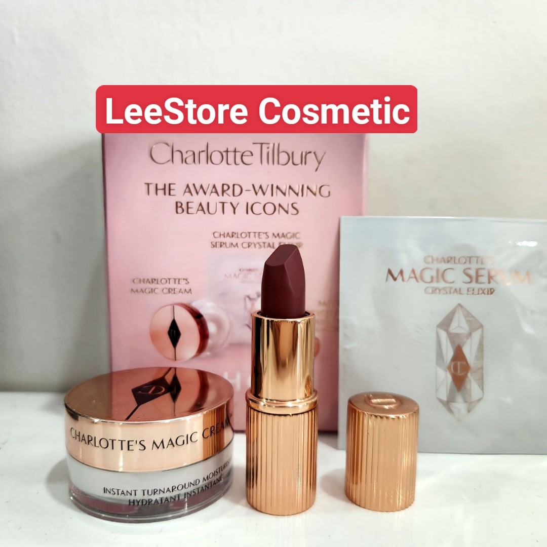Set son và kem dưỡng Charlotte Tilbury mini chuẩn Sephora