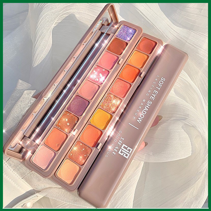 Bảng Phấn Mắt ️ ️ Phấn Mắt 9 ô DIKALU Coco venus Soft Eye Shadow, Nội Địa Trung ,phấn mắt, nhũ mắt, phấn mắt nội địa trung, bảng phấn mắt, Bảng mắt nhũ 9 ô cực hot .☘️ BODY CARE SHOP ☘️ A15