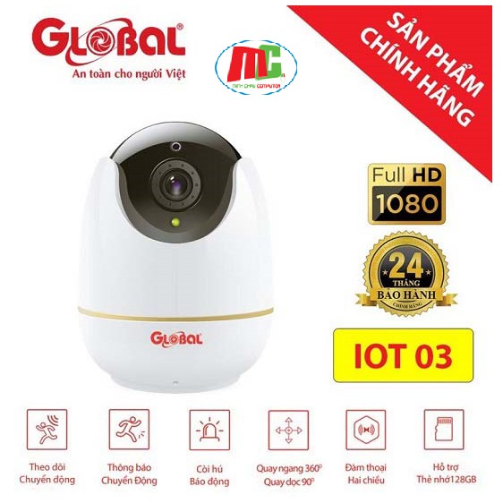 Camera ip global iot 03 2.0mpx - hàng