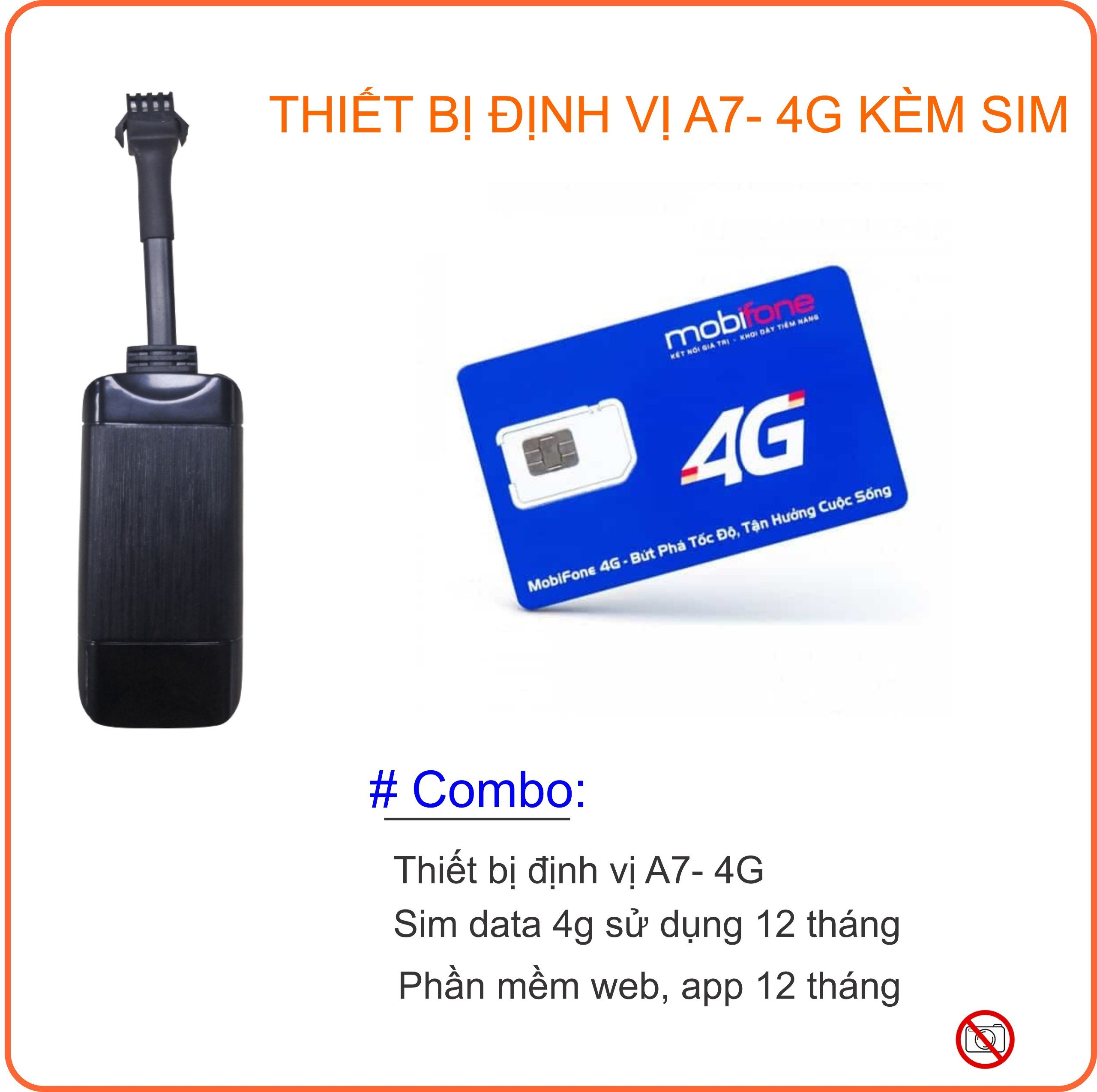 KM Thiết bị chống trộm xe máy chip- 4G  Khuyến mại sim 4G ( 1 năm )