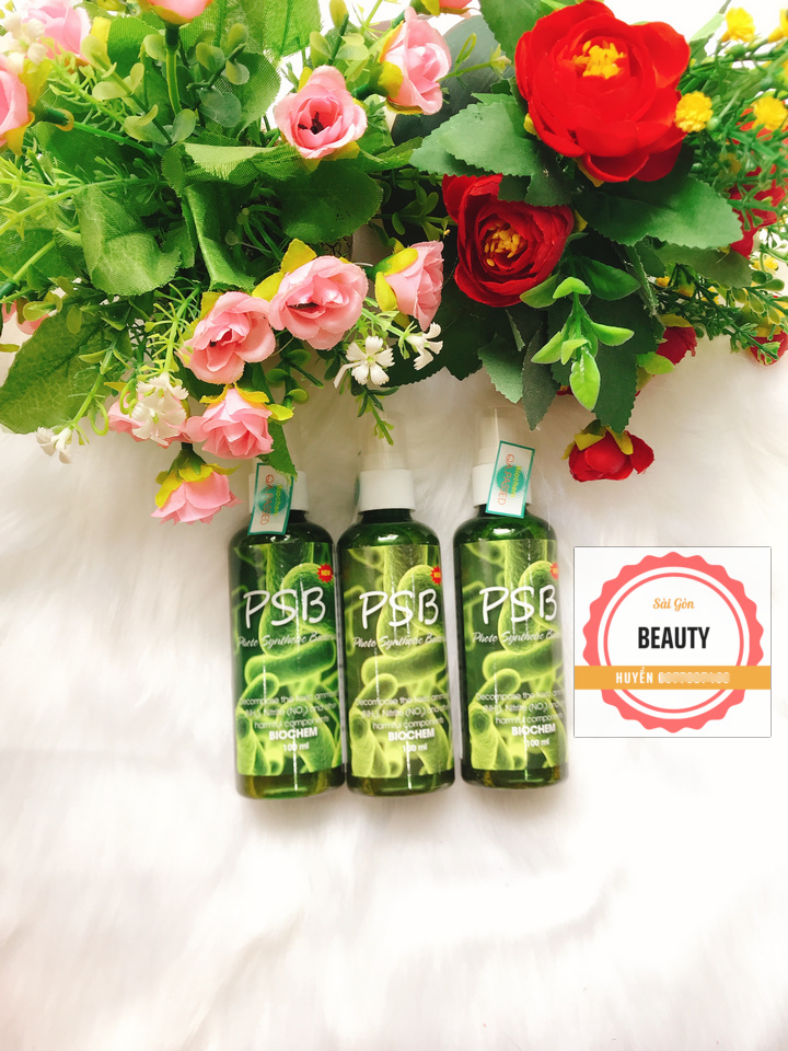 3 chai vi sinh hồ cá, vi khuẩn quang hợp psb chai xịt 100ml