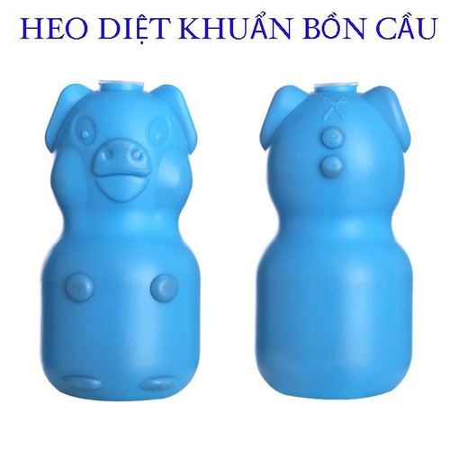Combo 2 lọ heo thả bồn cầu diệt khuẩn, thả bồn cầu làm sạch vi khuẩn bồn cầu