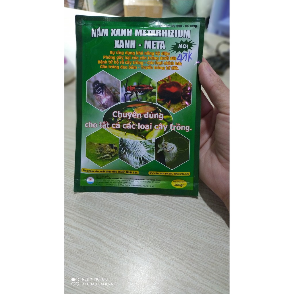 Nấm xanh META -100GR-47K
