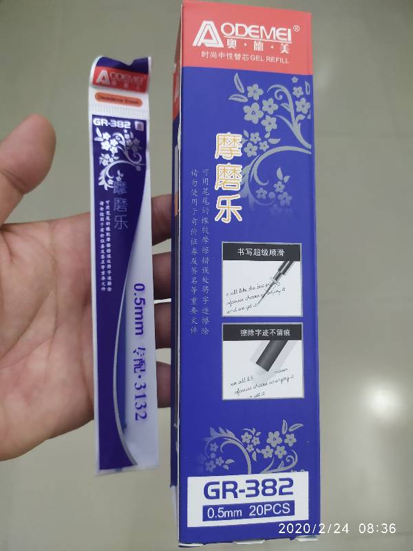 [HCM]20 RUỘT BÚT XÓA ĐƯỢC 0.5MM - RUỘT TRONG DỄ QUAN SÁT - LƯỢNG  MỰC NHIỀU - VIẾT ÊM - 4 MÀU MỰC TÙY CHỌN