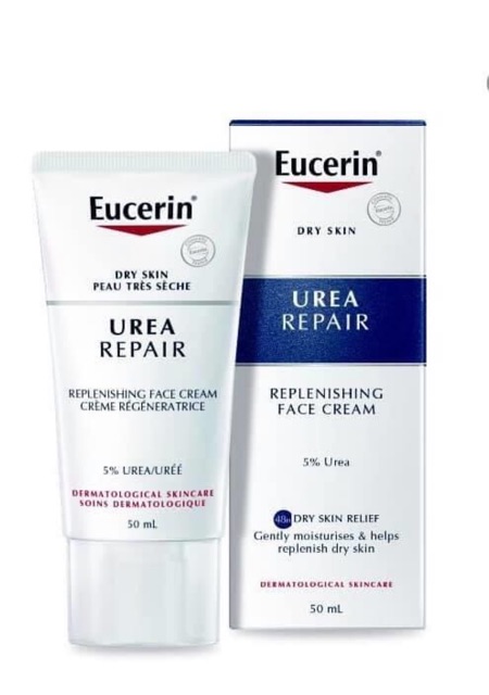 Kem dưỡng ẩm phục hồi da eucerin 5% urea face cream