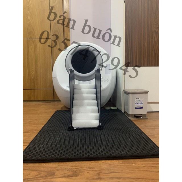 HOT SALE Thảm lót khay vệ sinh mèo chống văng cát size siêu to khổng lồ 40.50cm