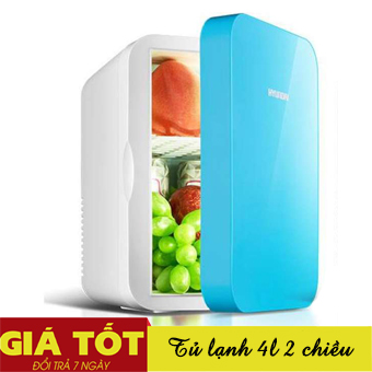 [ TỦ LẠNH MINI 4L DÙNG TRÊN XE OTO & GIA ĐÌNH ], TỦ LẠNH 4L LÀM LẠNH ĐỒ CHO CUỘC PICNIC, TỦ LẠNH NHỎ GỌN, TỦ LẠNH LÀM MÁT LÀM ẤM, TỦ LÀM MÁT 4L, TỦ LẠNH DÙNG TRÊN XE HƠI, TỦ LẠNH MINI CÓ QUAI XÁCH