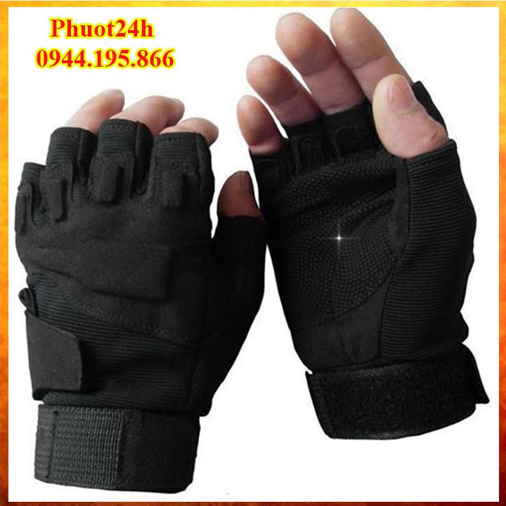 Găng tay lính mỹ chiến thuật BLACKHAWK đi phượt