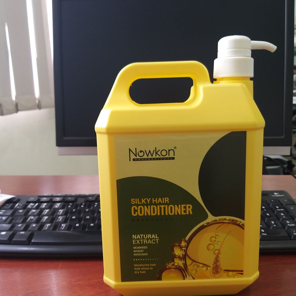 Dầu Xã Siêu Mềm Mượt  NOWKON 3500ml Loại Can có Vòi dễ dàng sử dụng