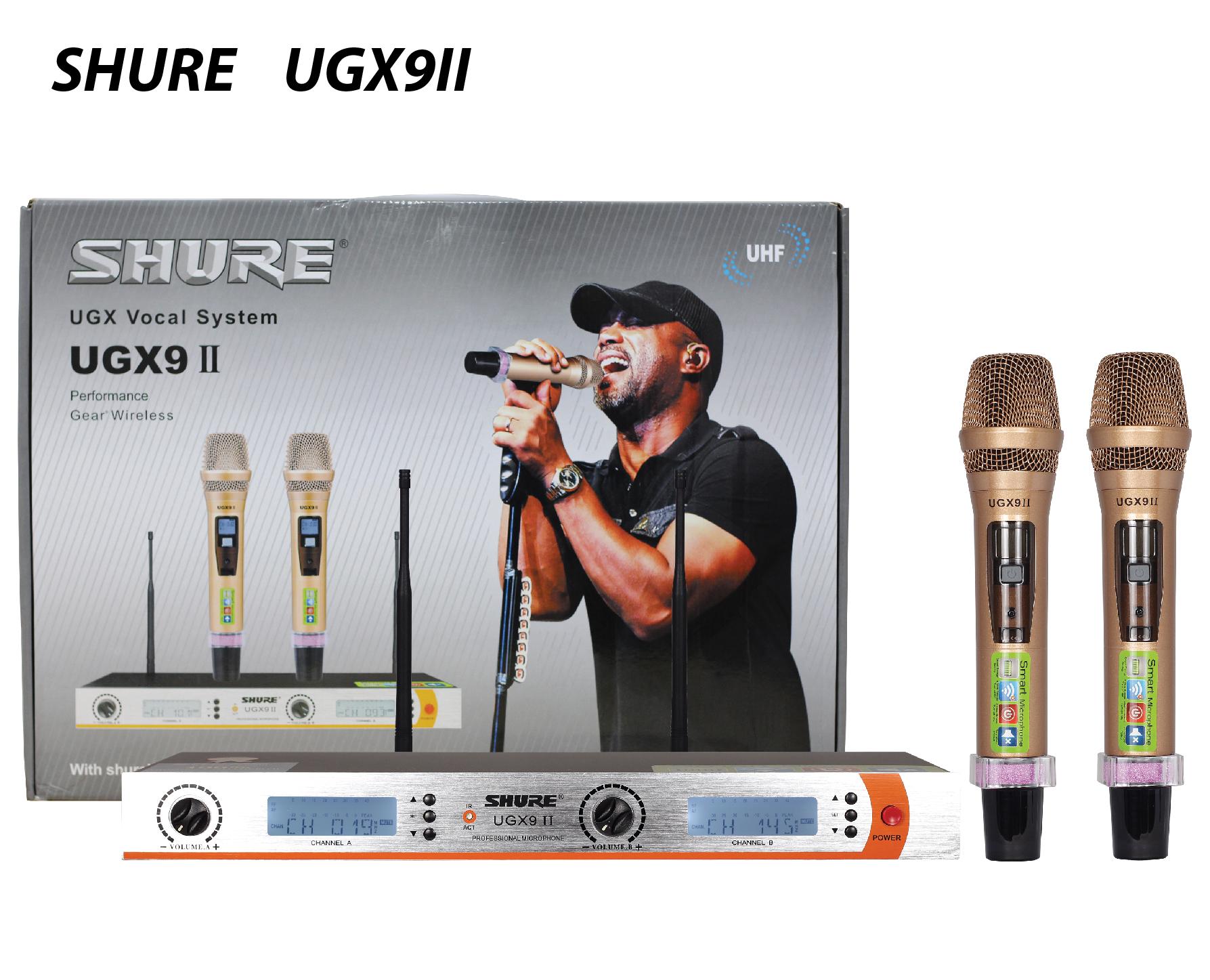 [HCM]Micro karaoke không dây UGX9 II (Loại I)